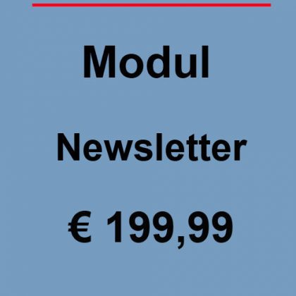 Dives Webseite günstig Modul Newsletter special